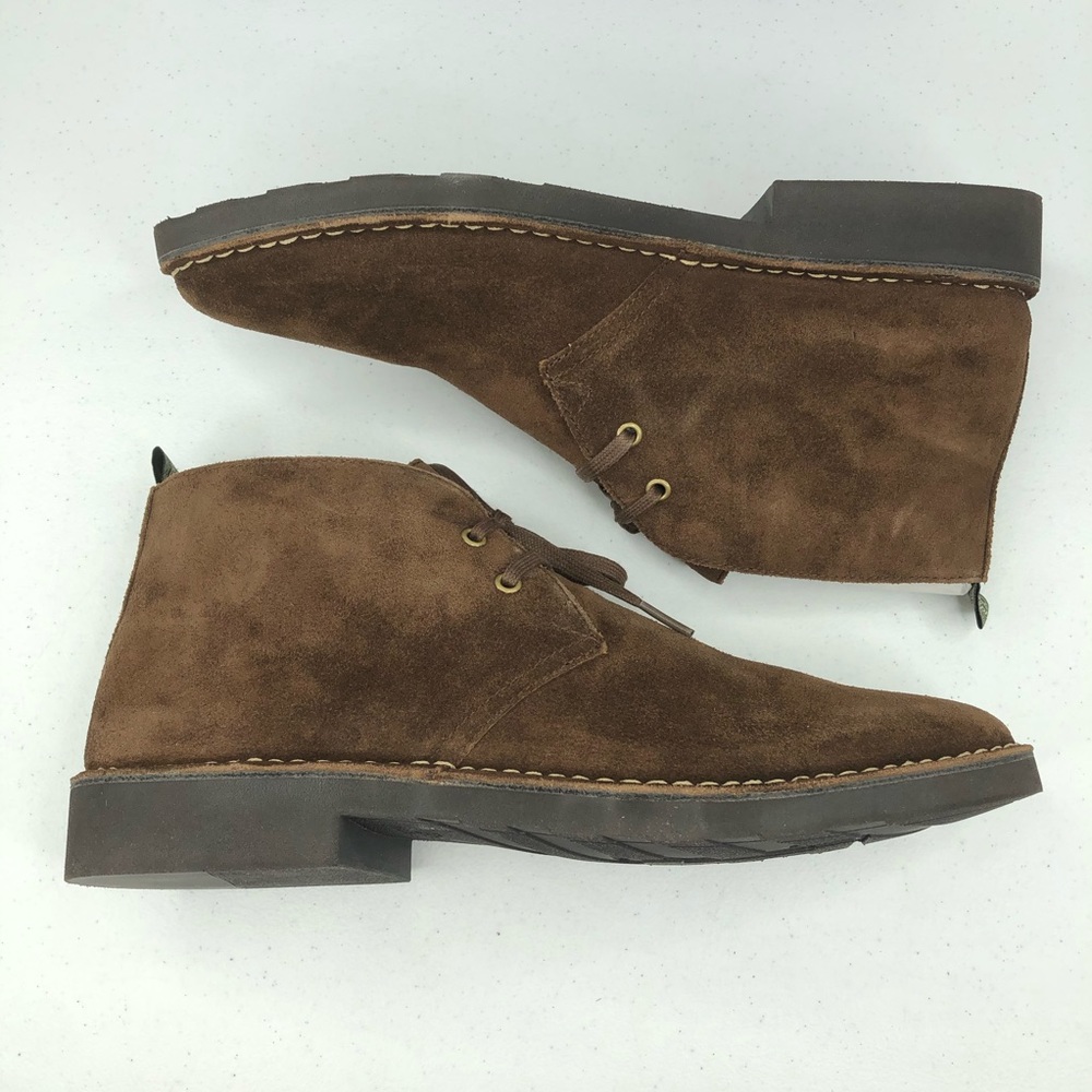 Polo Ralph Lauren Talan Chukka Brown Suede Boots - Picture 2 of 10